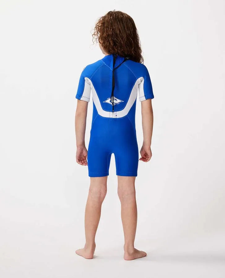 Rip Curl Kids Wetsuits Groms Omega Back Zip Springsuit