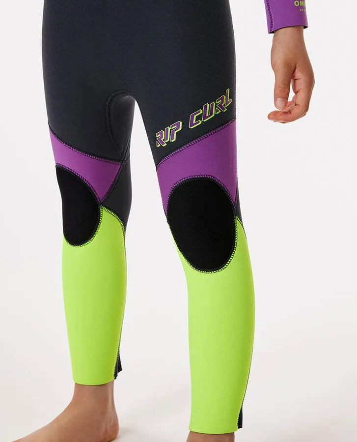 Rip Curl Kids Wetsuits Groms Omega 4/3 Back Zip Fullsuit