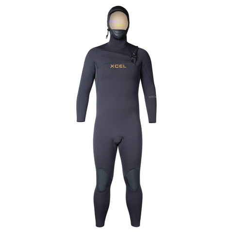 Xcel Men's Comp+  Hooded Full Wetsuit 5/4mm DS