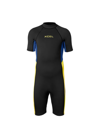 Xcel Kids' Axis Short Sleeve Spring Wetsuit 2mm DS