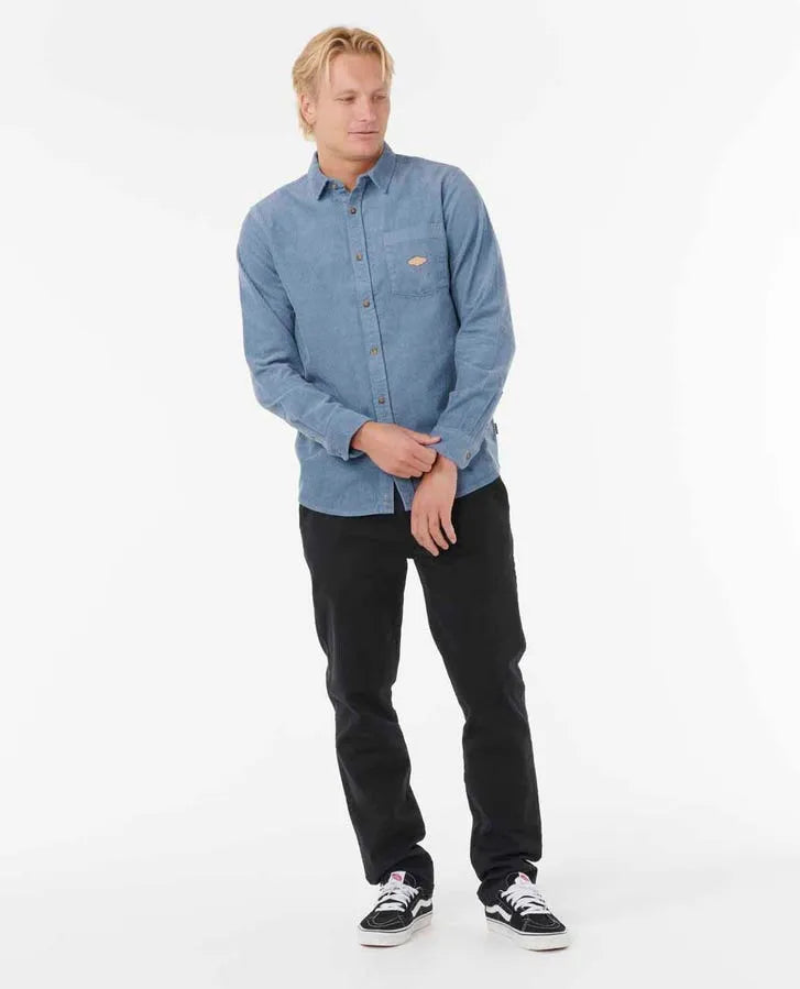 Rip Curl Mens Shirt Classic Surf Cord Long Sleeve