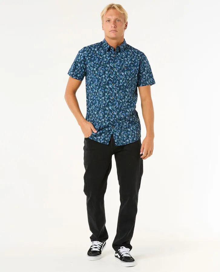 Rip Curl Mens Woven Floral Reef