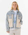 Rip Curl Womens Jacket Cruisin' Sherpa Denim