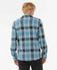 Rip Curl Mens Shirt Grid Long Sleeve