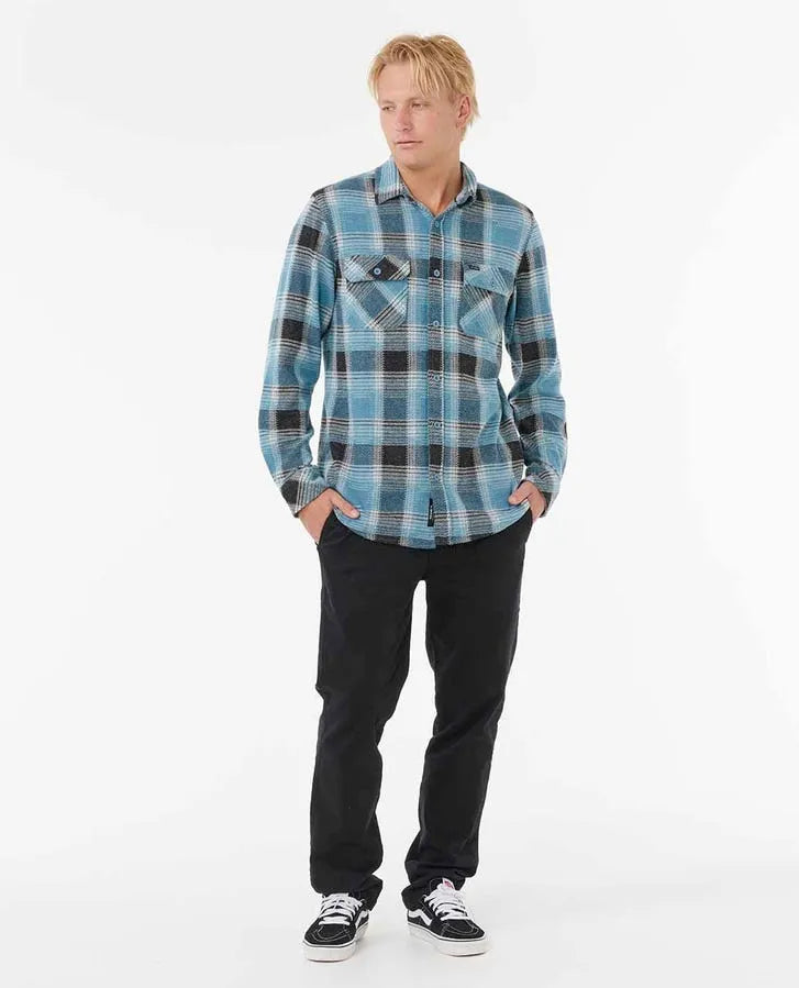 Rip Curl Mens Shirt Grid Long Sleeve