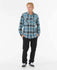 Rip Curl Mens Shirt Grid Long Sleeve