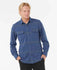 Rip Curl Mens Shirt Grid Long Sleeve