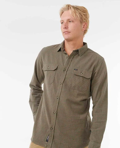 Rip Curl Mens Shirt Classic Surf Checked In Flannel