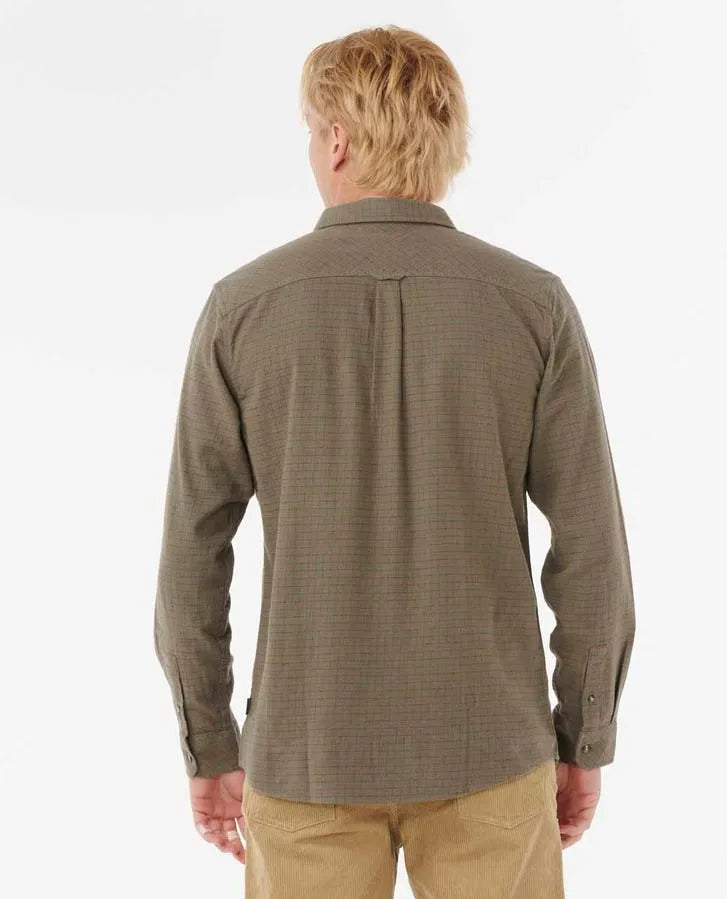Rip Curl Mens Shirt Classic Surf Checked In Flannel
