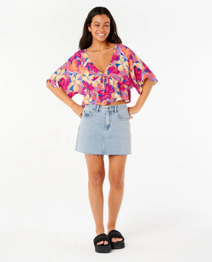 Rip Curl Womens Shirt Es Vedra Summer Top