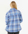 Rip Curl Womens Shirt Oceanic Long Sleeve Flannel