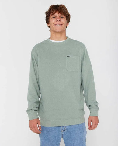 Rip Curl Mens Sweatshirt Grid Crew
