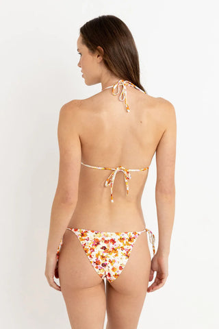 Rhythm Womens Bikini Bottoms Haven Floral Tie Side Hi Cut