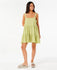 Rip Curl Womens Dress Cala Nights Seersucker Mini