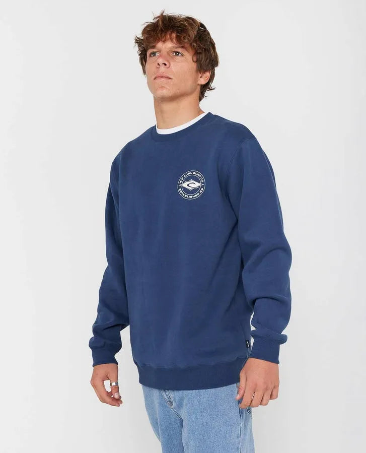 Rip Curl Mens Sweatshirt Staple Crew