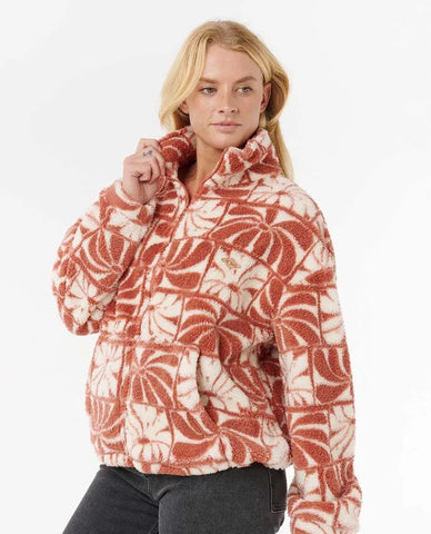 Rip Curl Womens Jacket Artist Of The Search Ty Williams Polar Fleece