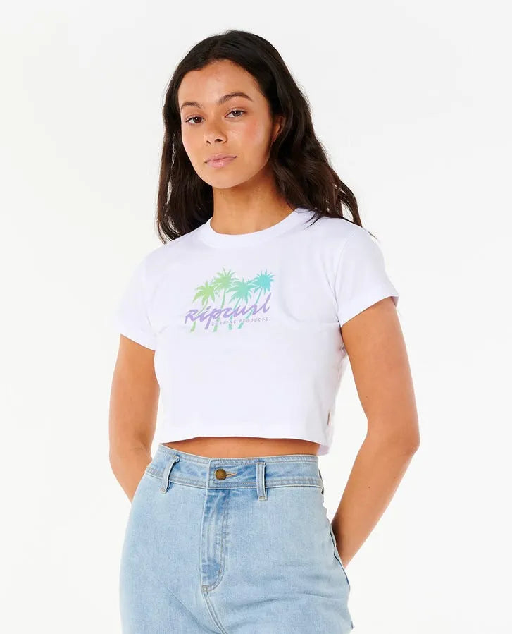 Rip Curl Womens Shirt Es Vedra Baby Tee