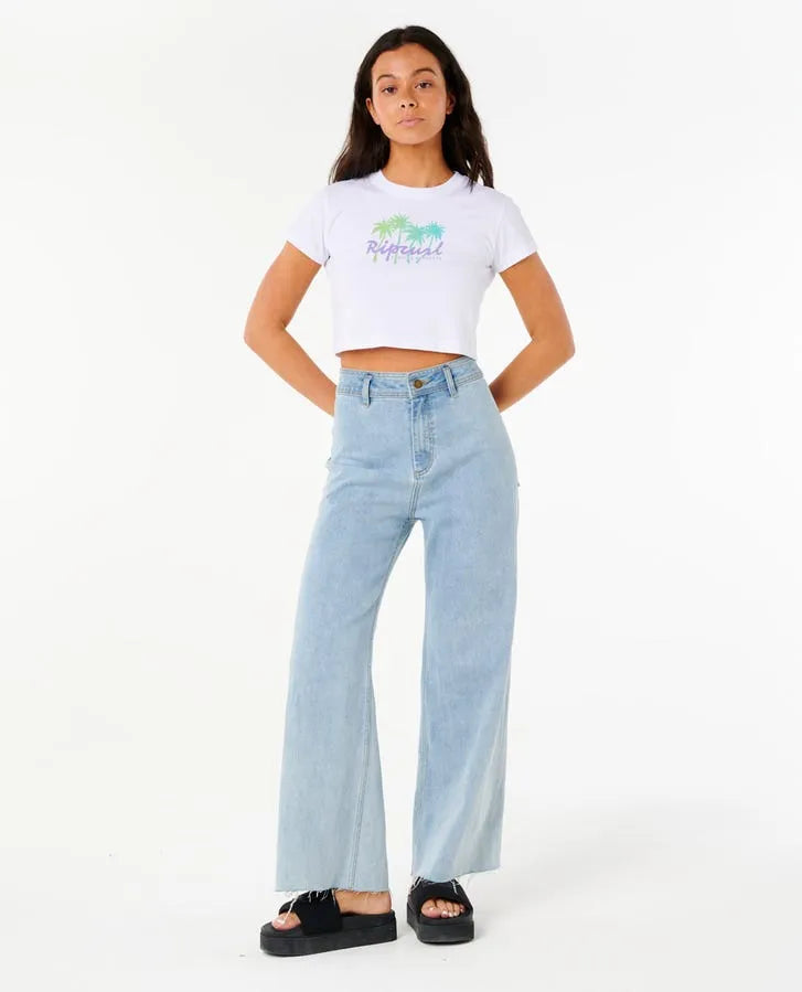 Rip Curl Womens Shirt Es Vedra Baby Tee