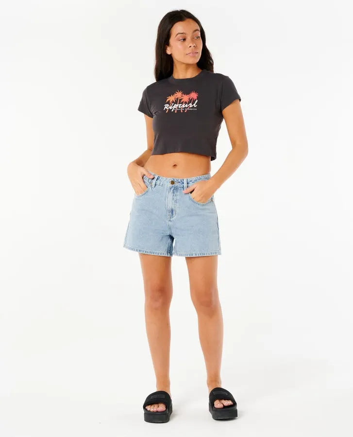 Rip Curl Womens Shirt Es Vedra Baby Tee