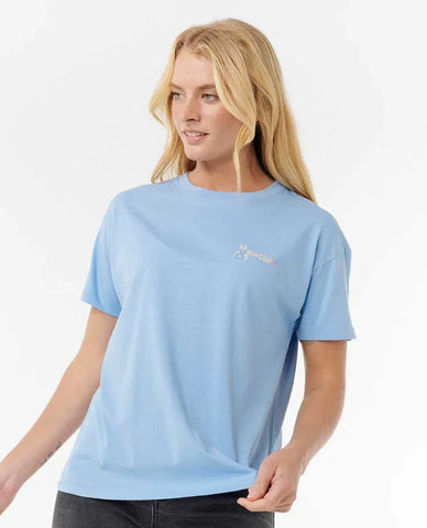 Rip Curl Womens Shirt Summer Relaxed Tee