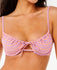 Rip Curl Womens Bikini Top Isles Plaid D-DD Balconette