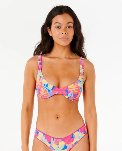 Rip Curl Womens Bikini Top Es Vedra D-DD Balconette