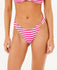 Rip Curl Womens Bikini Bottoms Es Vedra Stripe Hi Leg Skimpy