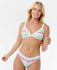 Rip Curl Womens Bikini Top Waikiki Waves Fixed Triangle