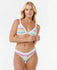 Rip Curl Womens Bikini Top Waikiki Waves Fixed Triangle