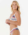 Rip Curl Womens Bikini Top Waikiki Waves Fixed Triangle
