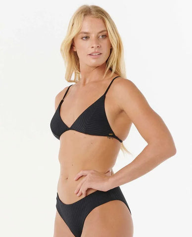 Rip Curl Womens Bikini Top Premium Surf Banded Fixed Triangle