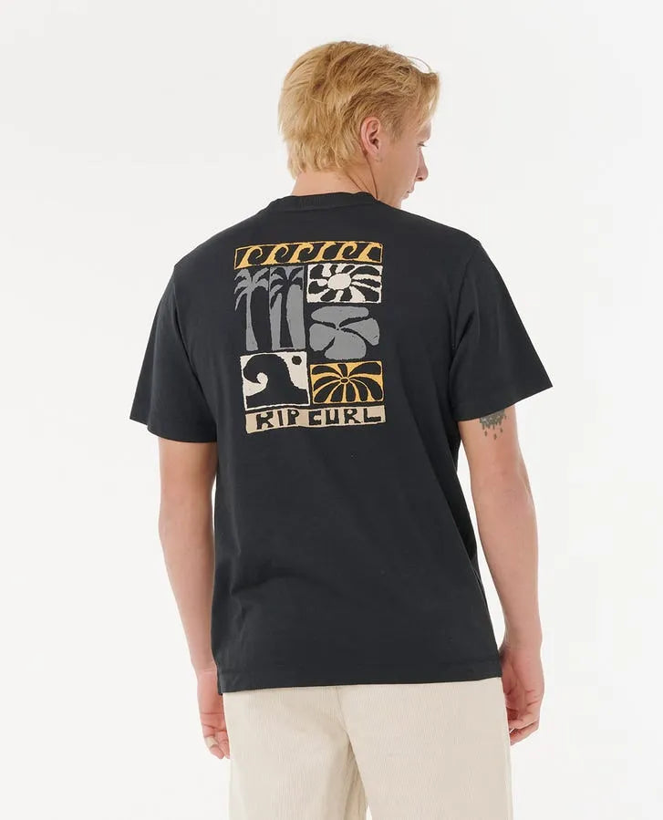 Rip Curl Mens Shirt Artist Of The Search Ty Williams Coastline Relaxed Tee