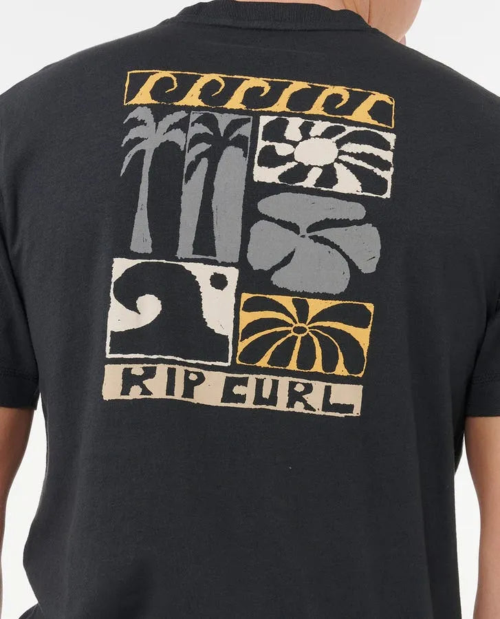 Rip Curl Mens Shirt Artist Of The Search Ty Williams Coastline Relaxed Tee