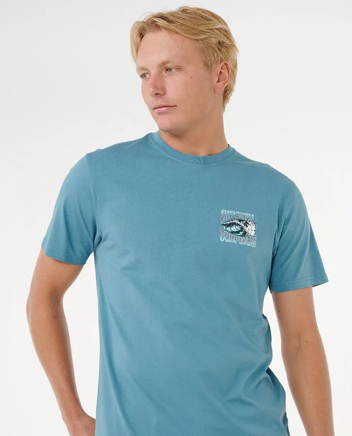 Rip Curl Mens Shirt Hazed & Tubed Relaxed Tee