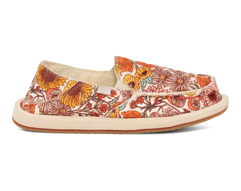 Sanuk Womens Shoes Donna Floral Quilt