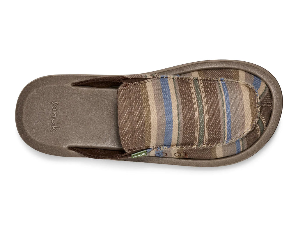 Sanuk Mens Slippers You Got My Back Blanket
