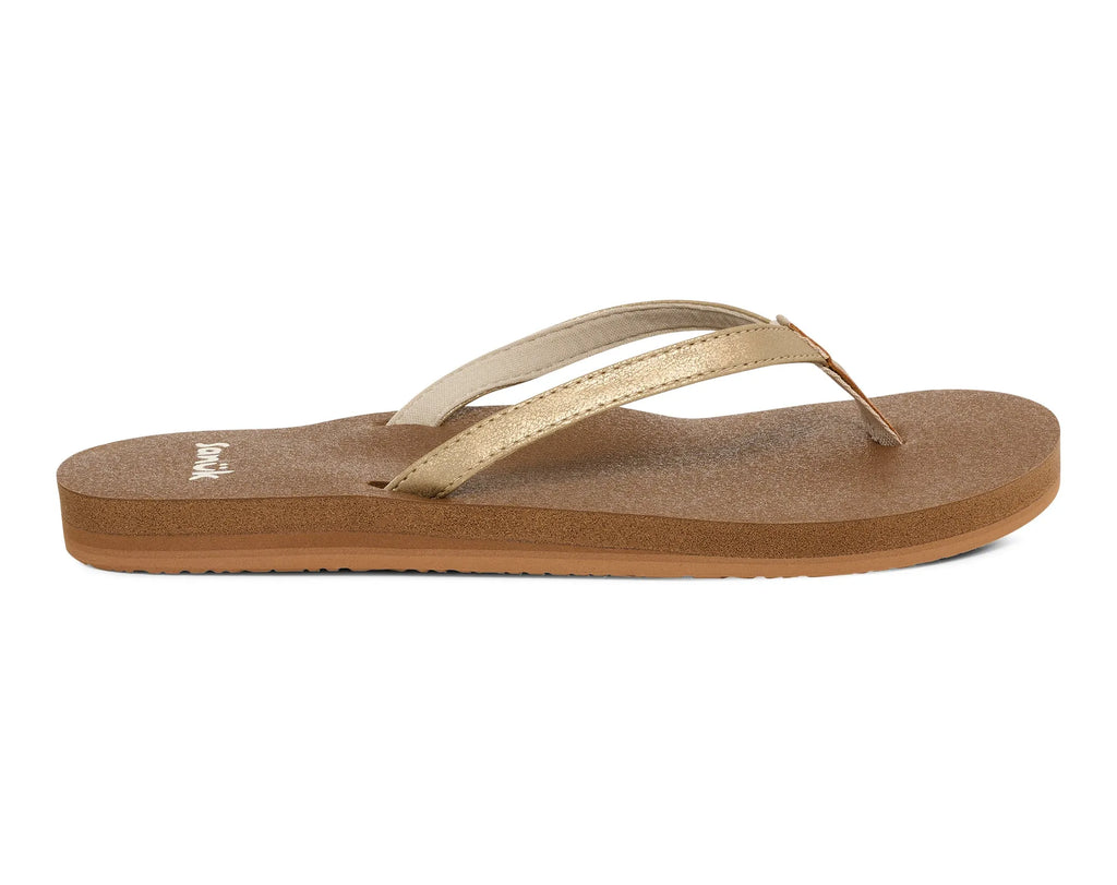 Sanuk Womens Sandals Yoga Joy II Shimmer