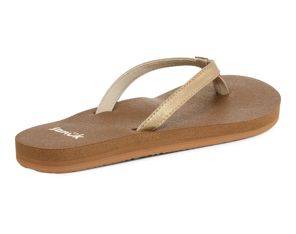 Sanuk Womens Sandals Yoga Joy II Shimmer