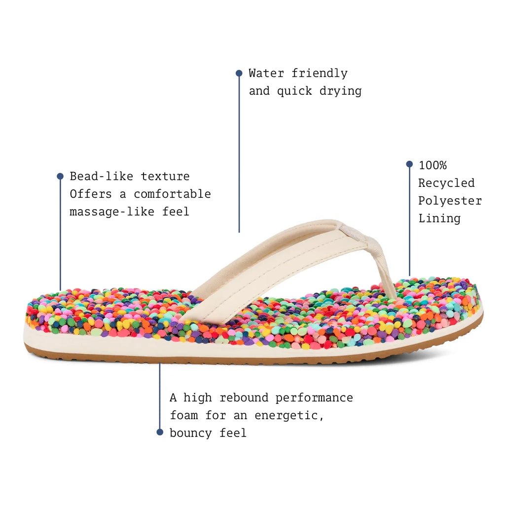 Sanuk Womens Sandals Bubblecush