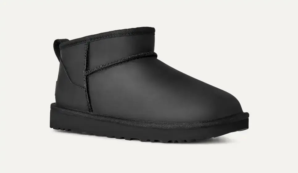 UGG® Womens Boots Classic Ultra Mini Leather
