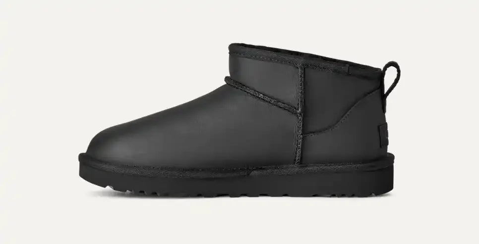UGG® Womens Boots Classic Ultra Mini Leather