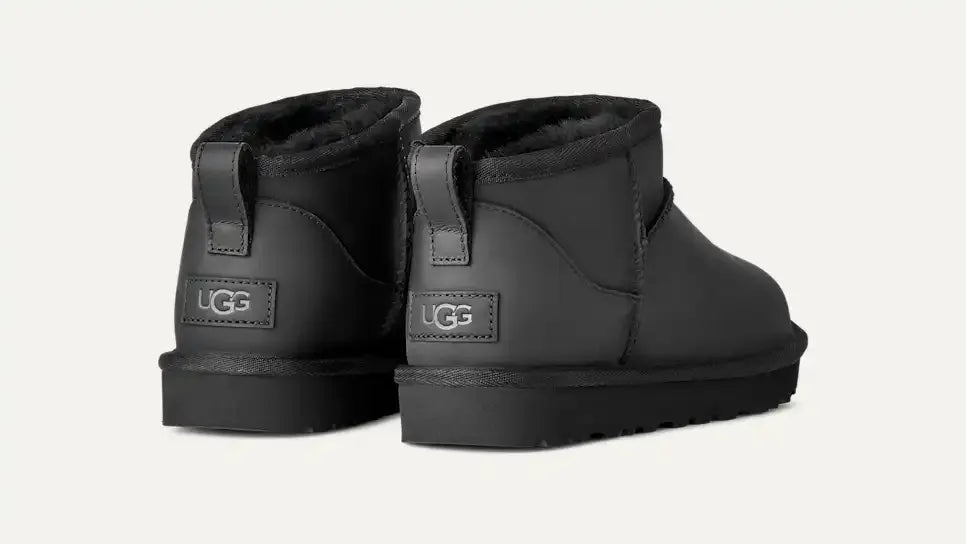 UGG® Womens Boots Classic Ultra Mini Leather