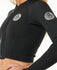 Rip Curl Womens Wetsuits G-Bomb 1.5mm Long Sleeve Front Zip Cropped Wetsuit Jacket