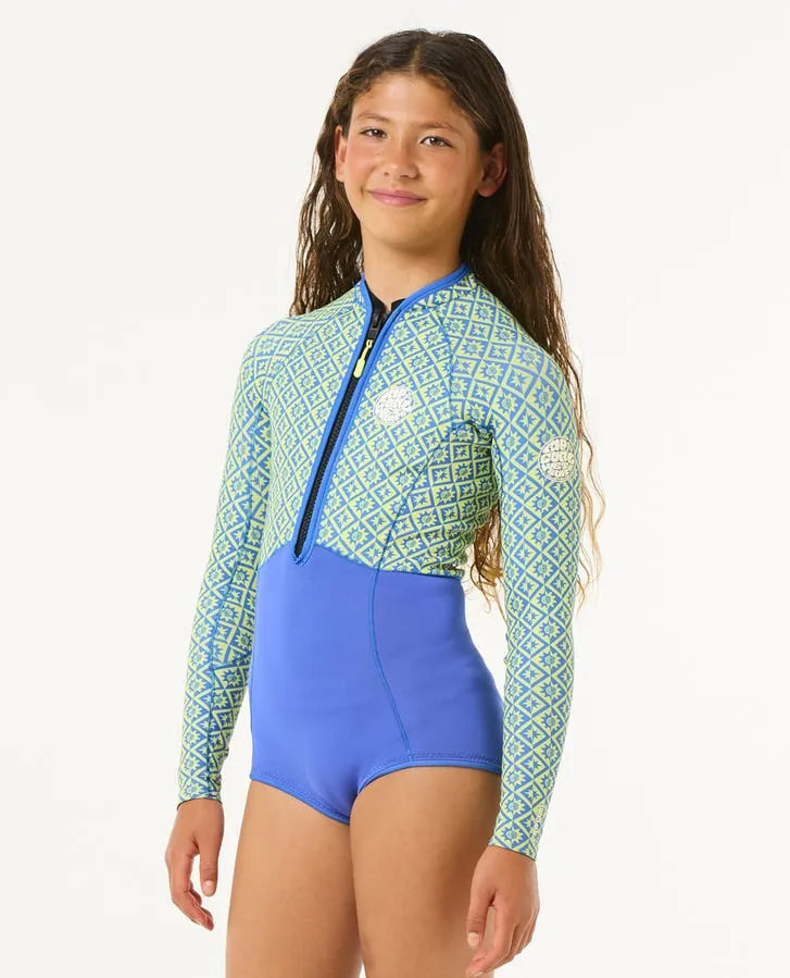 Rip Curl Kids Wetsuits Junior G-Bomb Front Zip 1.5mm Springsuit