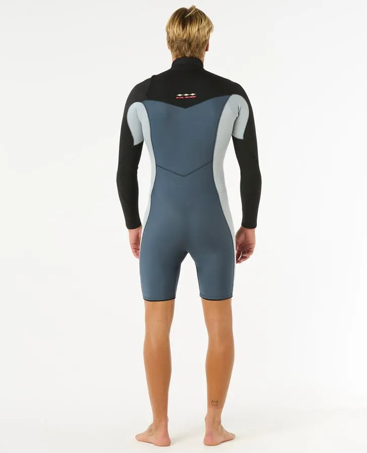 Rip Curl Mens Wetsuits Dawn Patrol 2/2 Long Sleeve Chest Zip Springsuit
