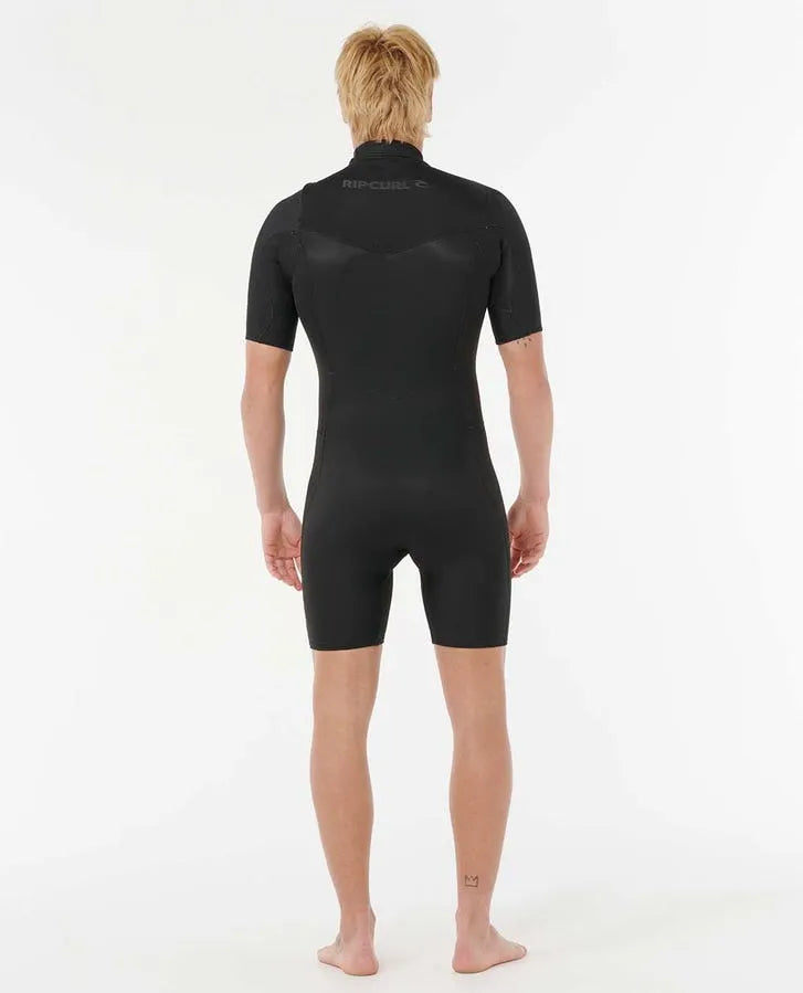 Rip Curl Mens Wetsuits Mens Dawn Patrol 2/2 Chest Zip Springsuit