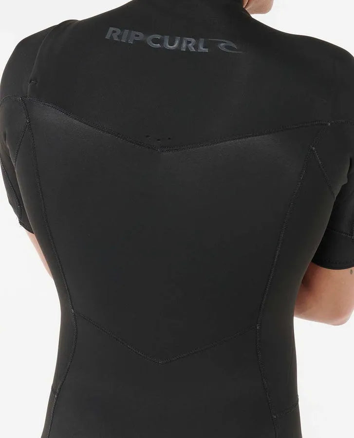 Rip Curl Mens Wetsuits Mens Dawn Patrol 2/2 Chest Zip Springsuit