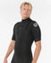 Rip Curl Mens Wetsuits Mens Dawn Patrol 2/2 Chest Zip Springsuit