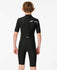 Rip Curl Boys Wetsuits Dawn Patrol Short Sleeve 2mm Back Zip Springsuit