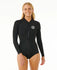 Rip Curl Womens Spring Wetsuits G-Bomb 1.5mm Long Sleeve Full Zip Full Coverage Springsuit